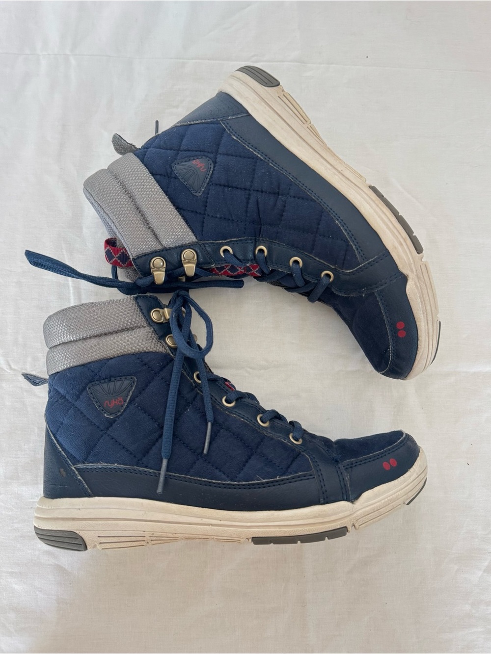 Ryka Aurora quilted high-top sneaker boots Size 7M